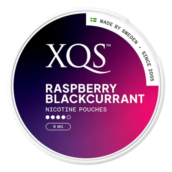 XQS Raspberry Blackcurrant Slim Strong