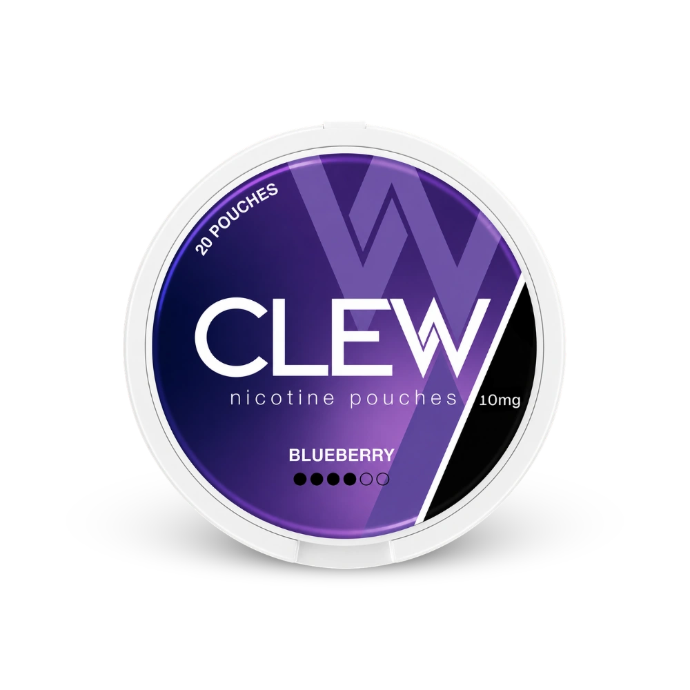 CLEW Blueberry 10mg – κουτί με σακουλάκια νικοτίνης