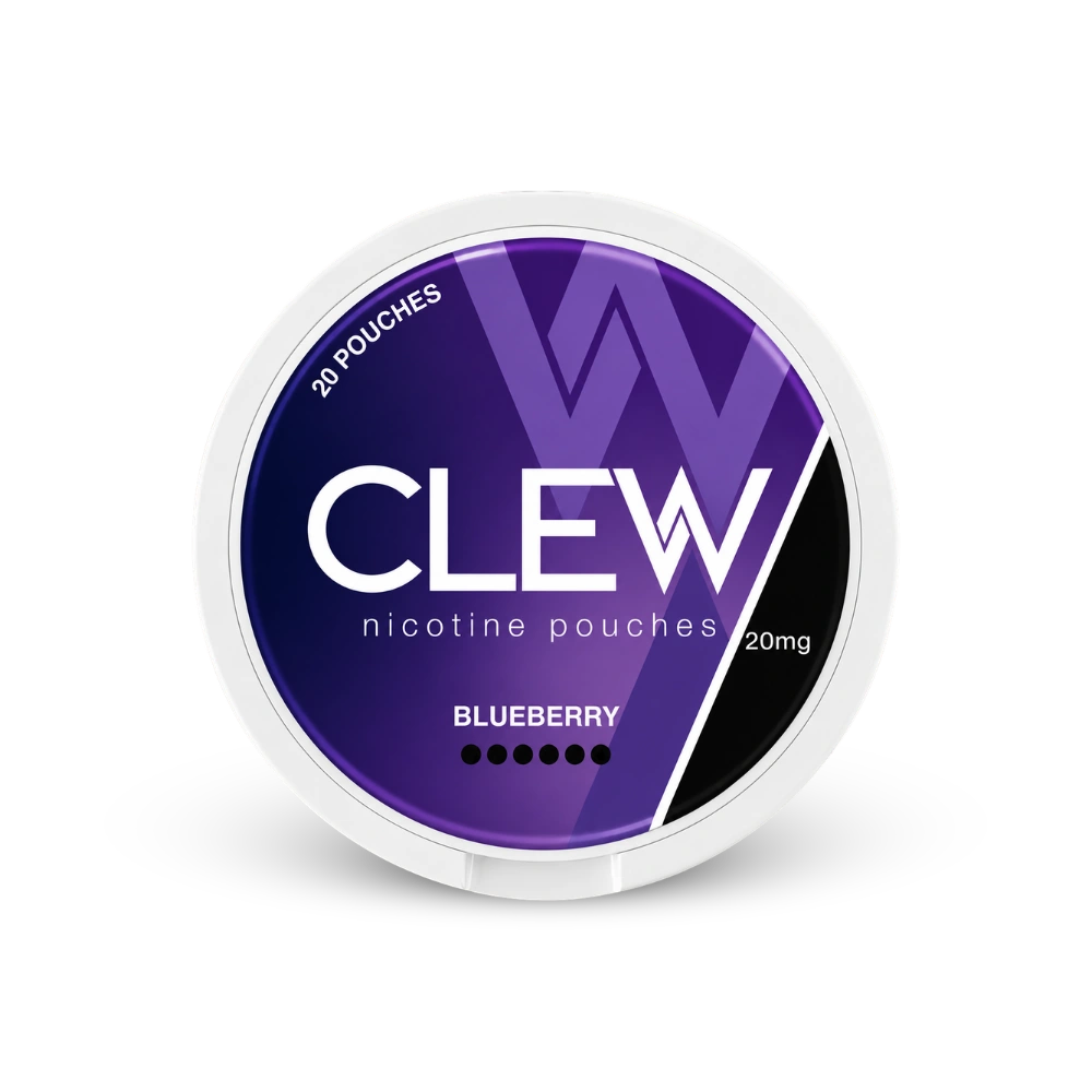 CLEW Blueberry 20mg – κουτί με σακουλάκια νικοτίνης