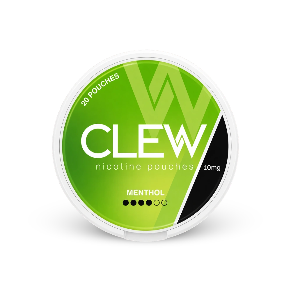 CLEW Menthol 10mg – κουτί με σακουλάκια νικοτίνης