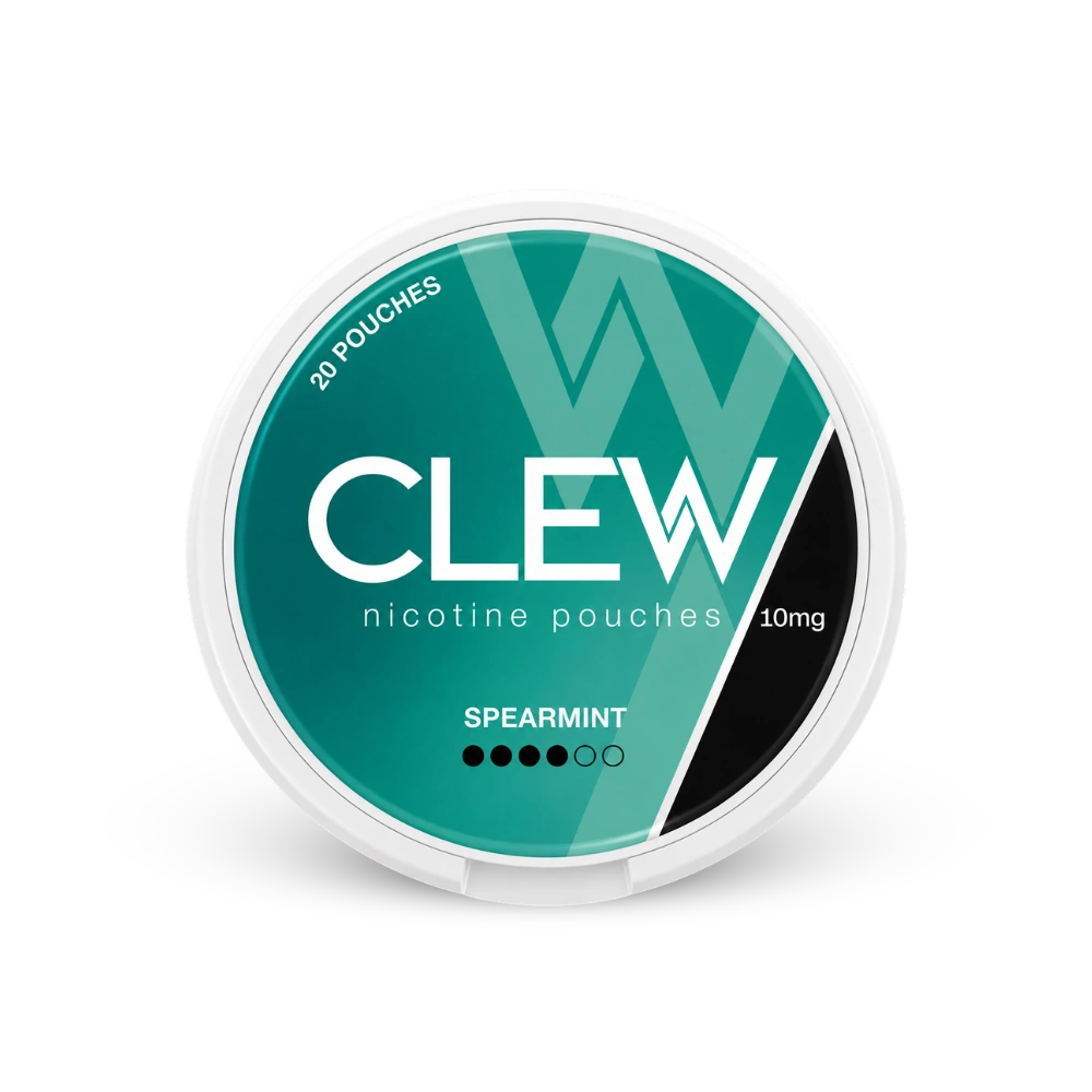 CLEW Spearmint 10mg – κουτί με σακουλάκια νικοτίνης