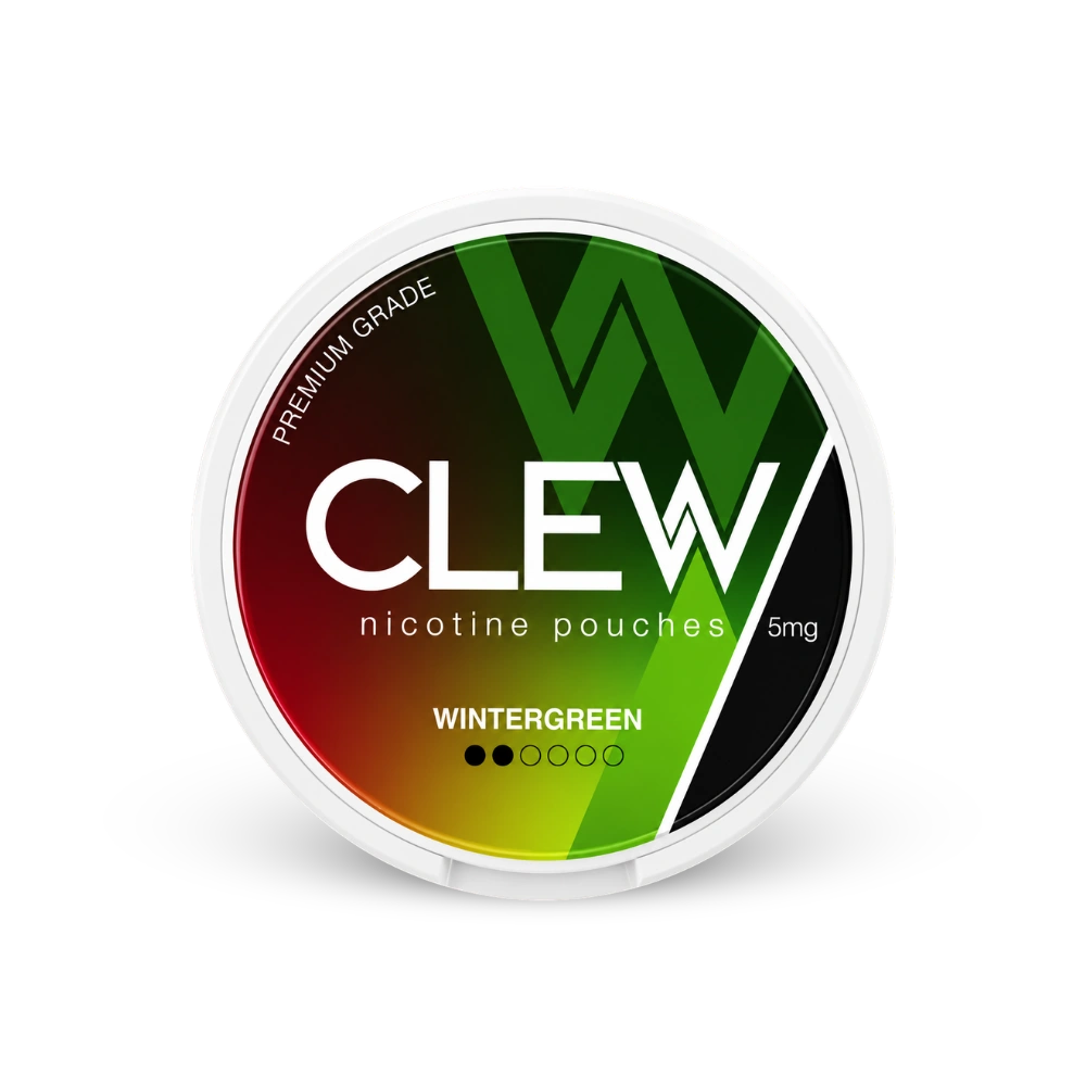 CLEW Wintergreen 5mg – κουτί με σακουλάκια νικοτίνης