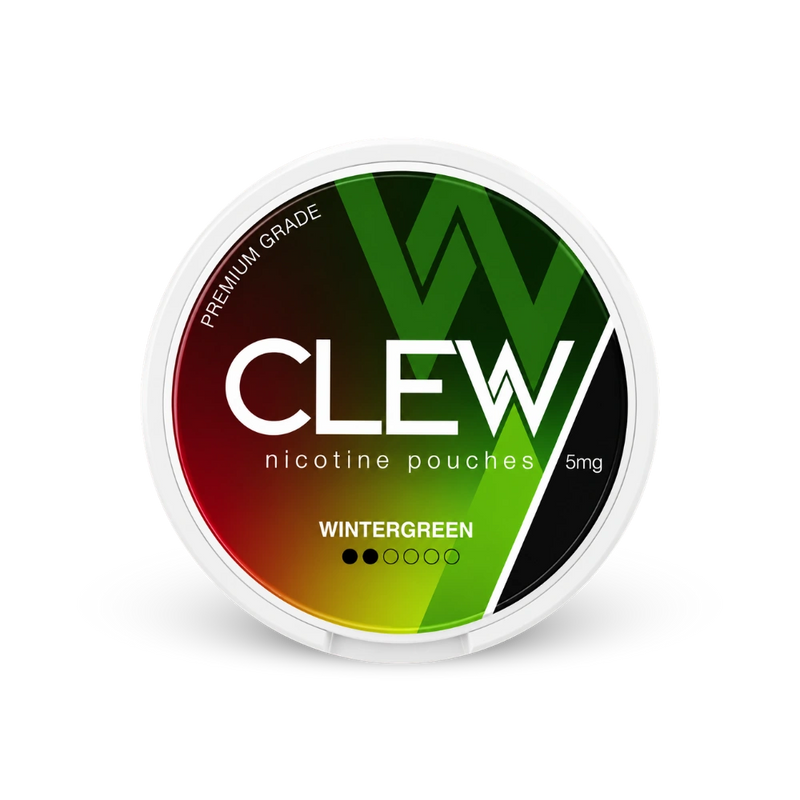 CLEW Wintergreen 5mg – κουτί με σακουλάκια νικοτίνης