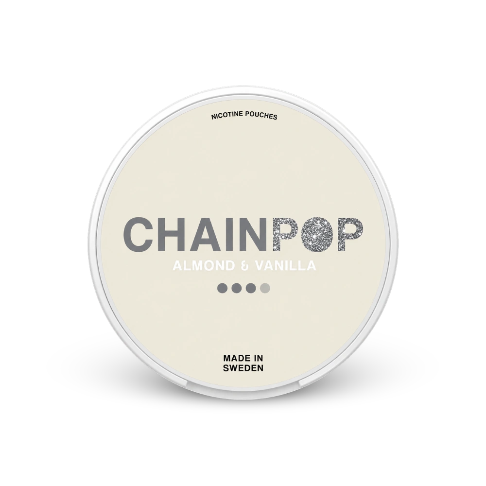 Chainpop Αμύγδαλο & Βανίλια – κουτί σακουλάκια νικοτίνης