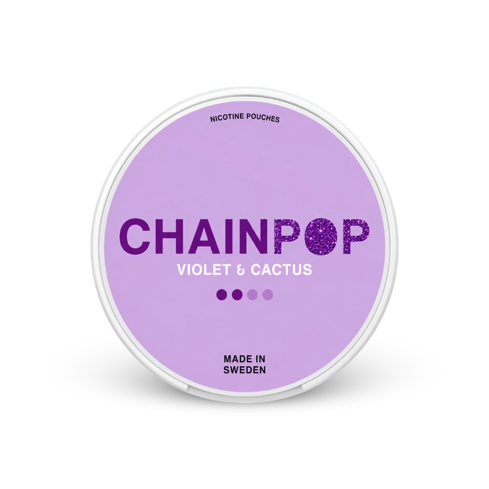 Chainpop Violet Cactus – κουτί με σακουλάκια νικοτίνης