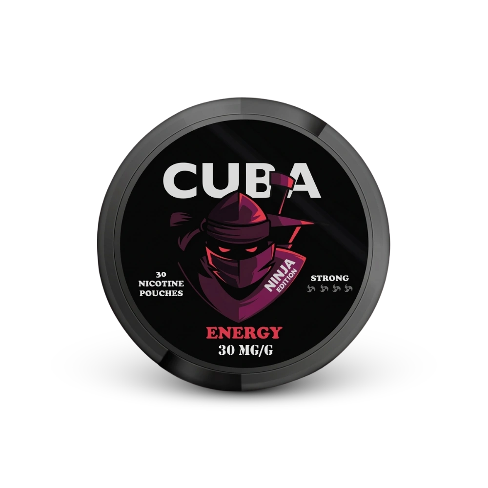 Cuba Ninja Energy – κουτάκι με σακουλάκια νικοτίνης