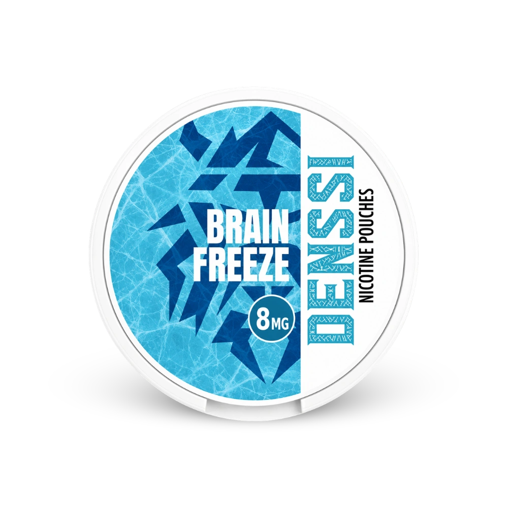 Denssi Brain Freeze 8mg – κουτί με σακουλάκια νικοτίνης