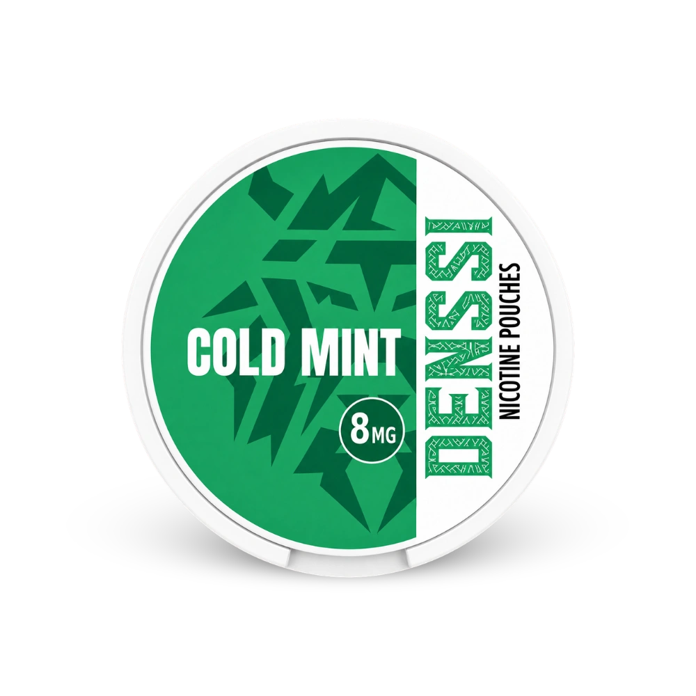 Denssi Cold Mint 8mg – κουτί με σακουλάκια νικοτίνης