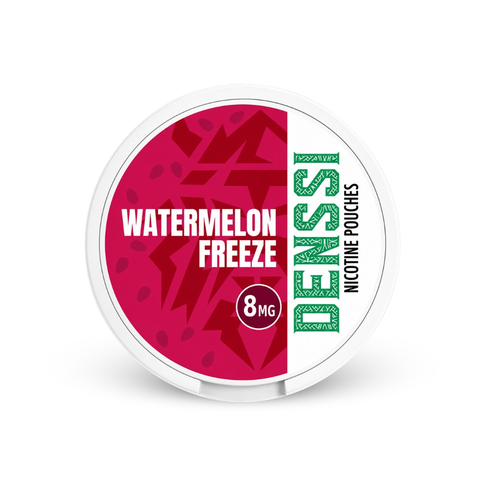 Denssi Watermelon Freeze 8mg – κουτί σακουλάκια νικοτίνης