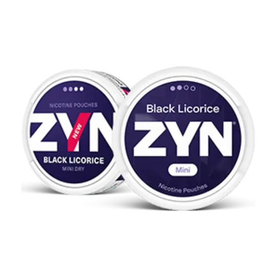 ZYN Μαύρο Γλυκόριζα Mini S2