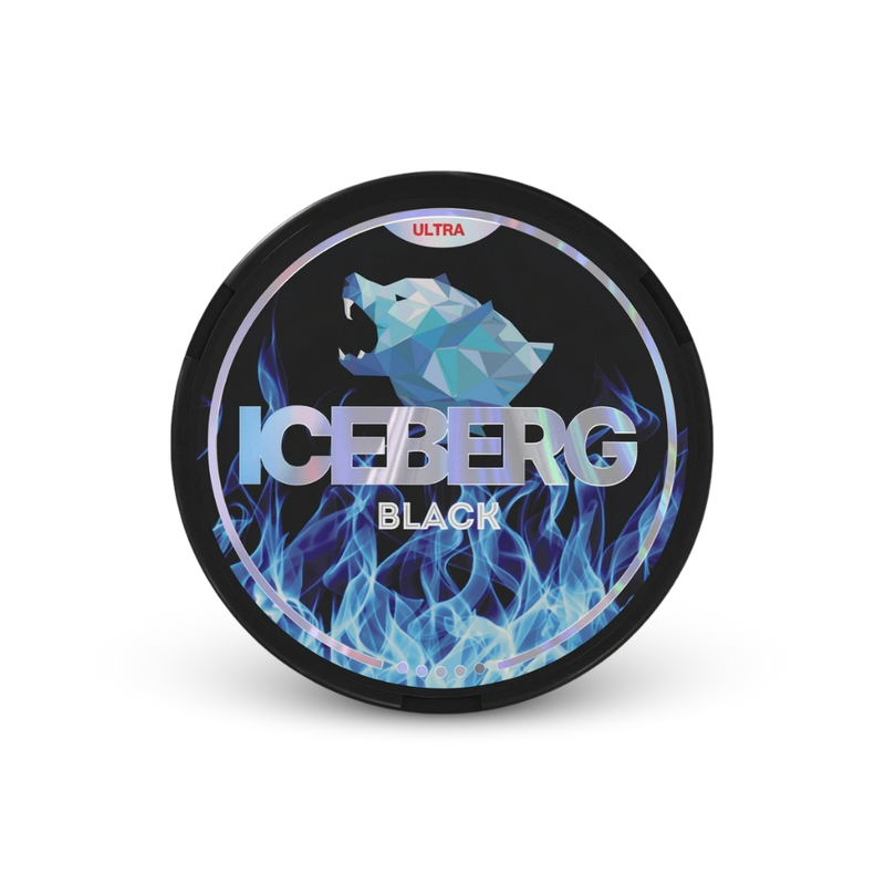 Iceberg Black – κουτί με σακουλάκια νικοτίνης