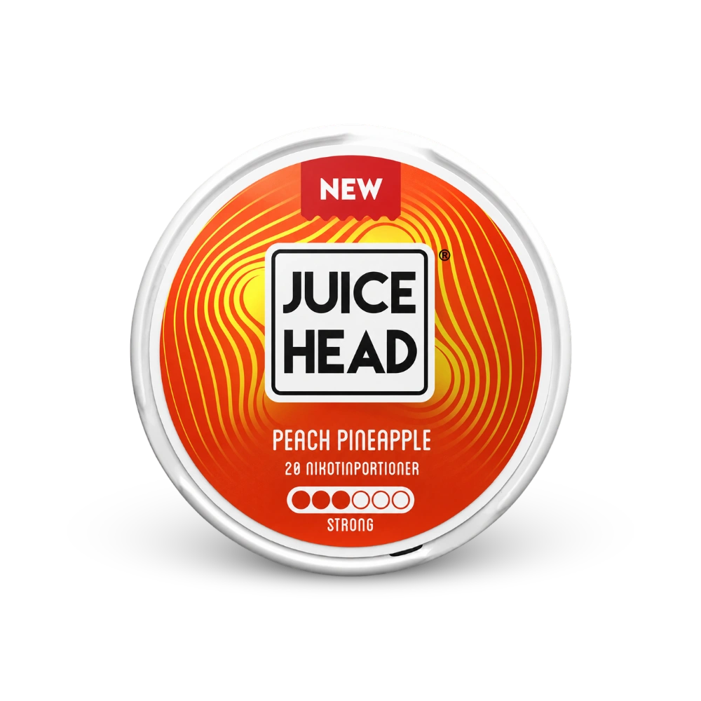 Juice Head Peach Pineapple Strong – κουτί σακουλακίων νικοτίνης