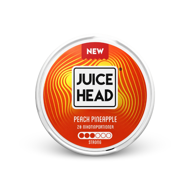 Juice Head Peach Pineapple Strong – κουτί σακουλακίων νικοτίνης