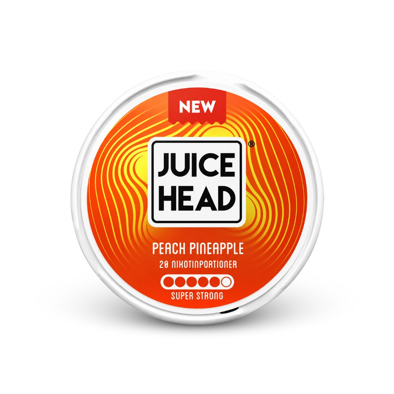 Juice Head Peach Pineapple Super Strong – κουτάκι σακουλακιών νικοτίνης