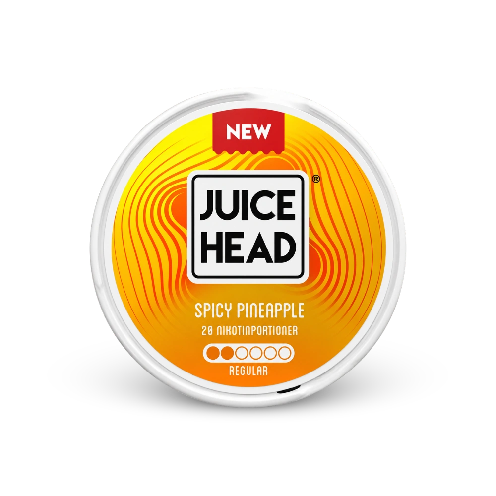Juice Head Spicy Pineapple Regular – κουτί σακουλάκια νικοτίνης
