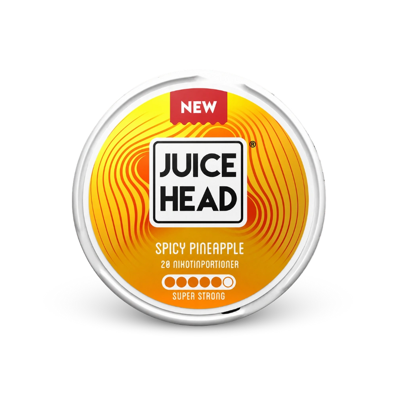Juice Head Spicy Pineapple Super Strong – κουτί σακουλάκια νικοτίνης