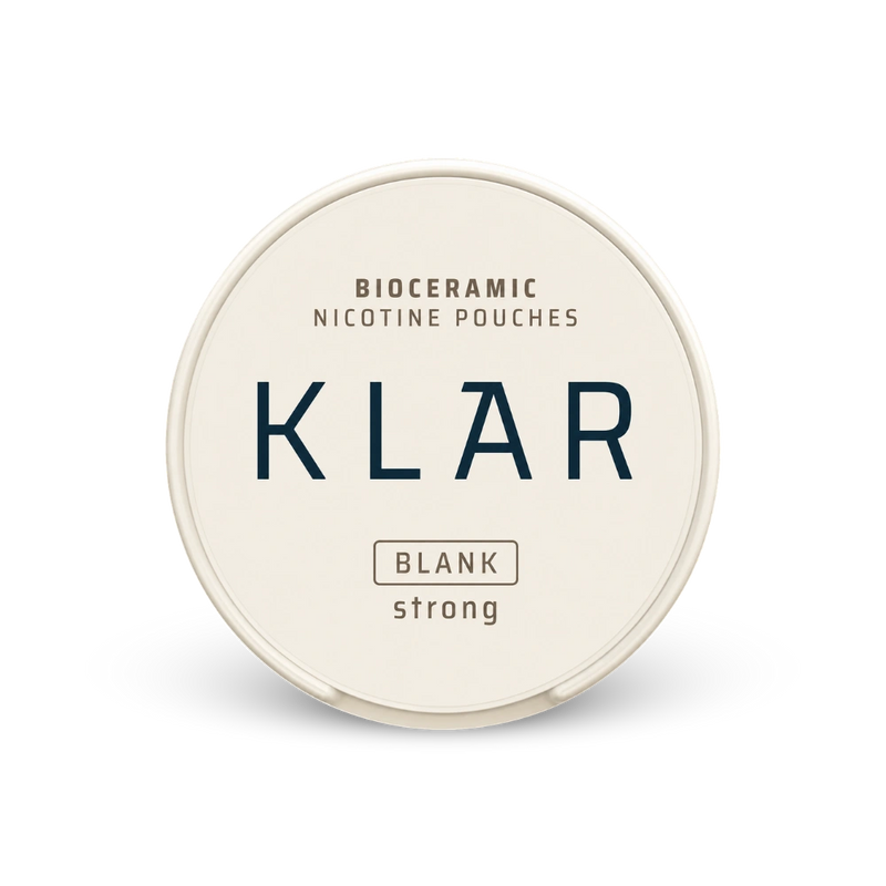 KLAR Blank Strong Mini – κουτί με σακουλάκια νικοτίνης