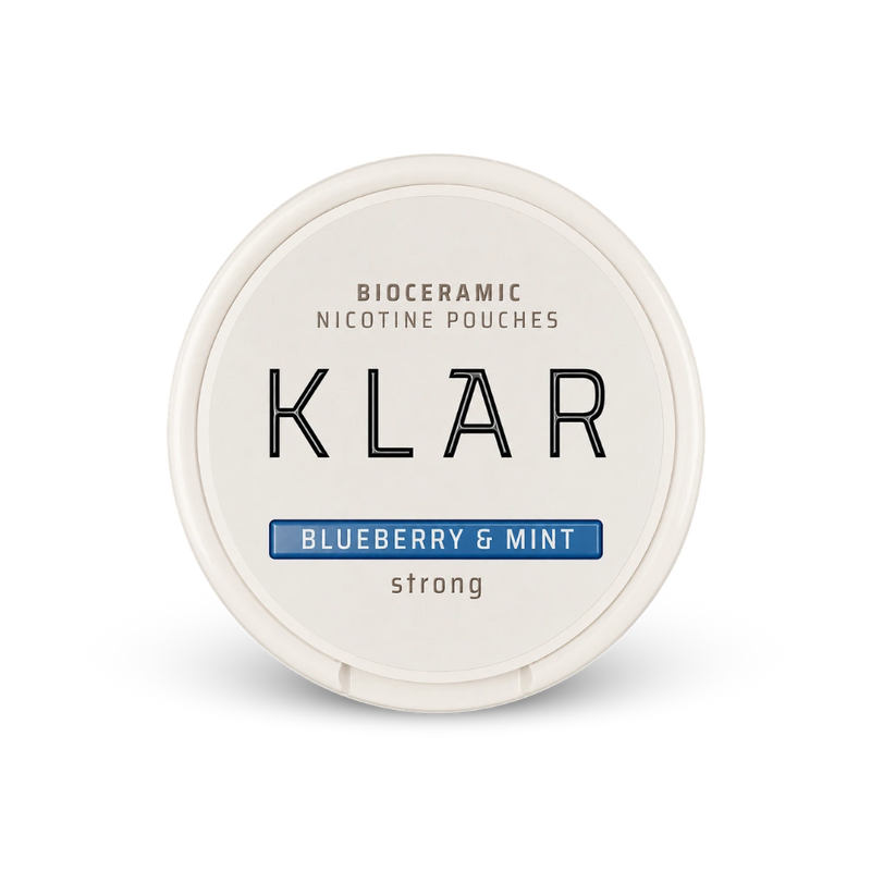 KLAR Blueberry Mint Strong Mini – κουτί σακουλάκια νικοτίνης
