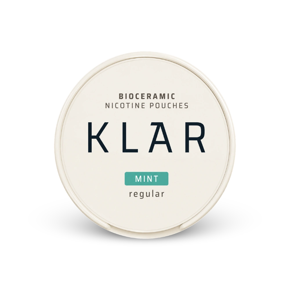 KLAR Mint Regular Mini – κουτί σακουλακιών νικοτίνης