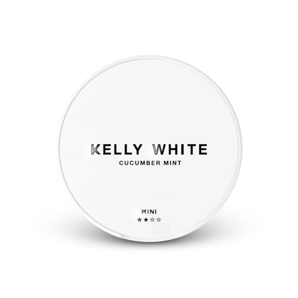 Kelly White Mini Αγγούρι Μέντα – κουτί με σακουλάκια νικοτίνης