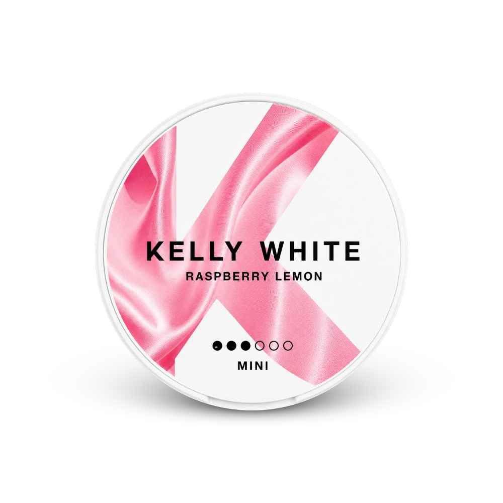 Kelly White Raspberry Lemon Mini – κουτάκι με σακουλάκια νικοτίνης