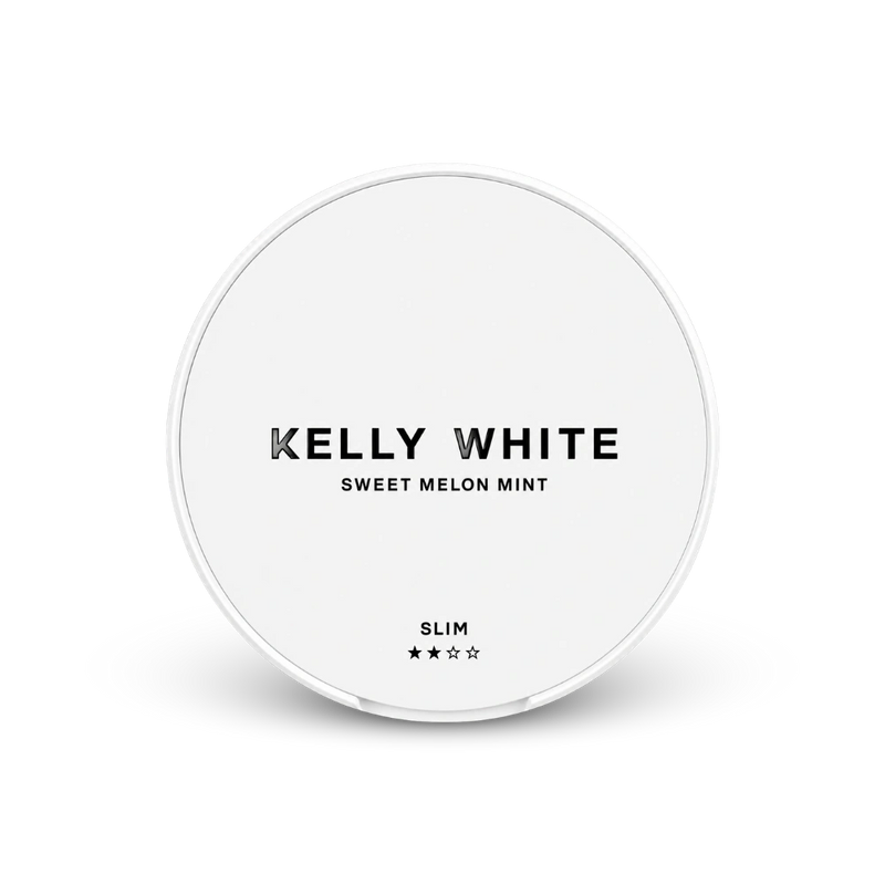 Kelly White Sweet Melon Mint Slim – κουτάκι με σακουλάκια νικοτίνης