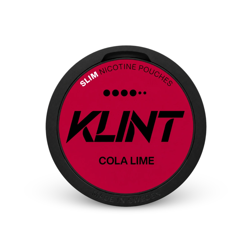 Klint Cola Lime Strong – κουτάκι με σακουλάκια νικοτίνης