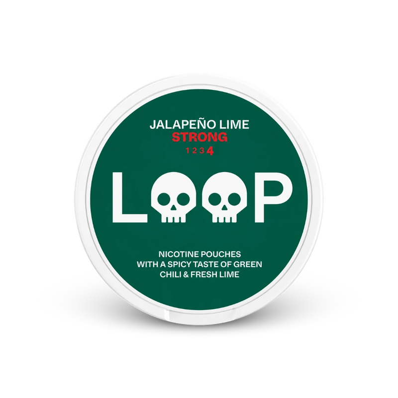 LOOP Jalapeno Lime Strong – κουτάκι με σακουλάκια νικοτίνης