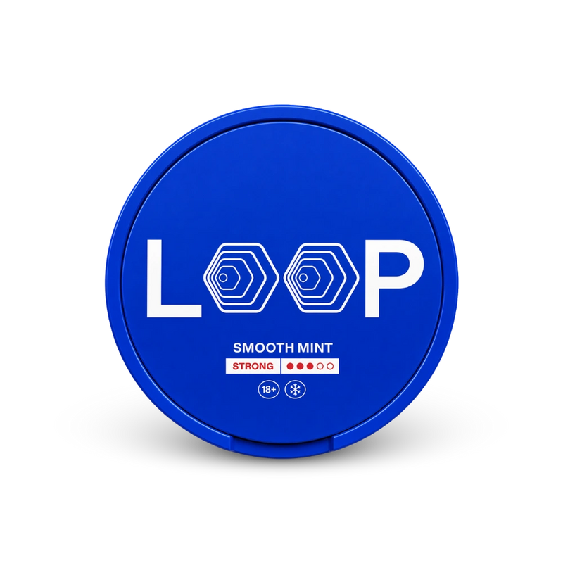 LOOP Smooth Mint Strong – κουτί σακουλακιών νικοτίνης
