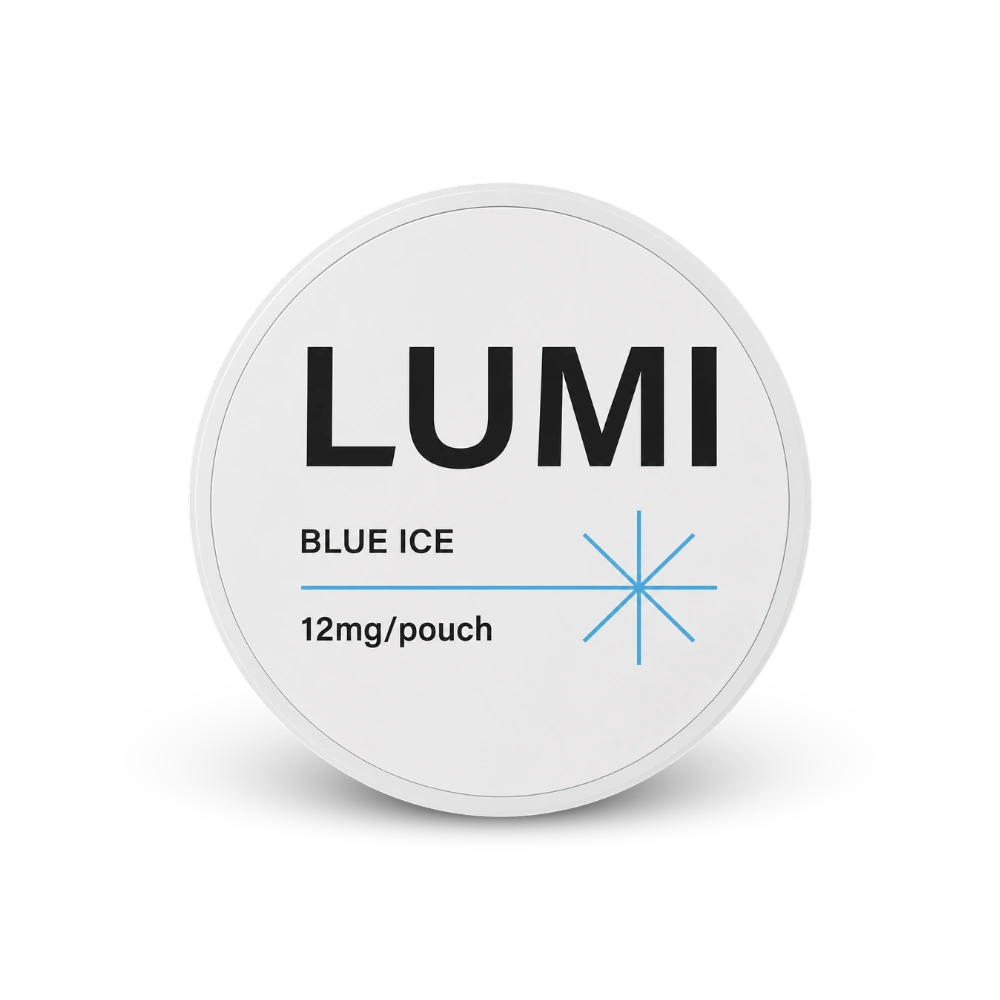 LUMI Blue Ice 12mg – κουτί με σακουλάκια νικοτίνης