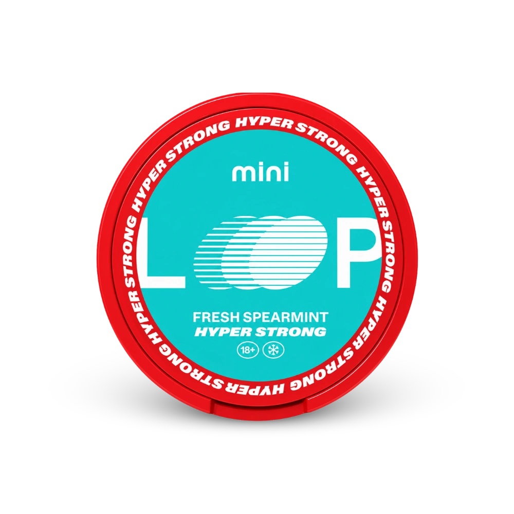 Loop Fresh Spearmint Mini Hyper – κουτάκι με σακουλάκια νικοτίνης