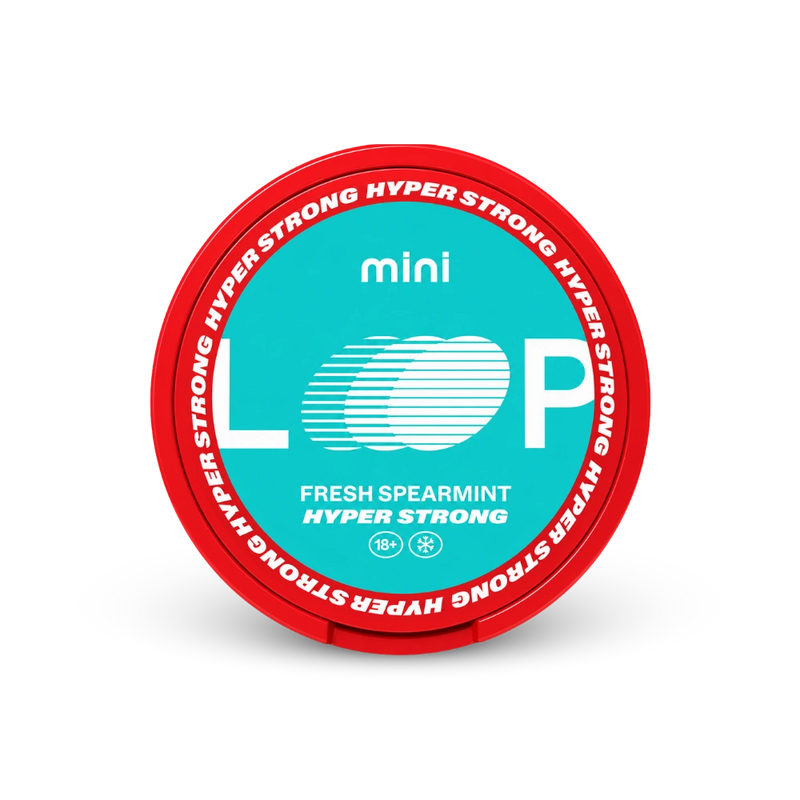 Loop Fresh Spearmint Mini Hyper – κουτάκι με σακουλάκια νικοτίνης