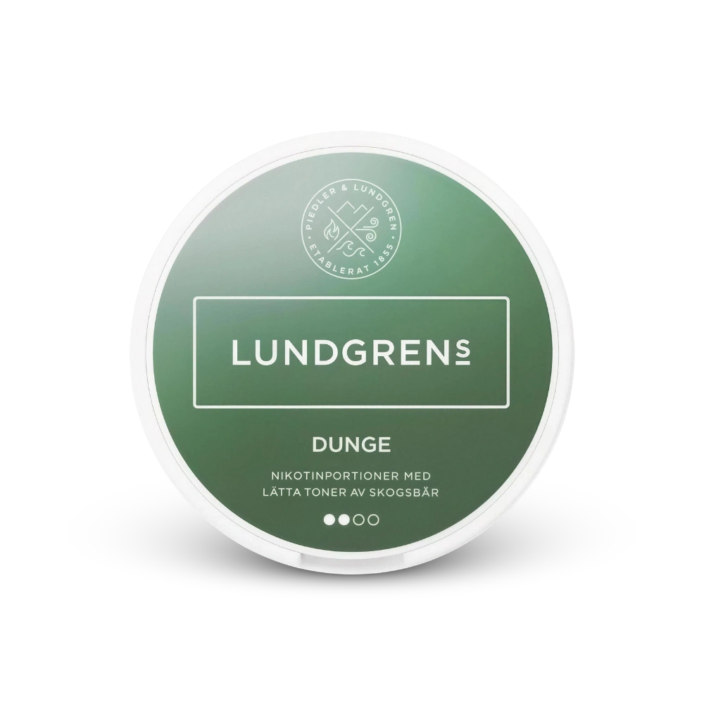Lundgrens Dunge – κουτί με σακουλάκια νικοτίνης