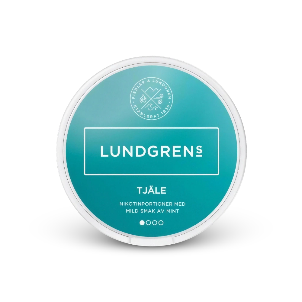 Lundgrens Tjäle – κουτί με σακουλάκια νικοτίνης