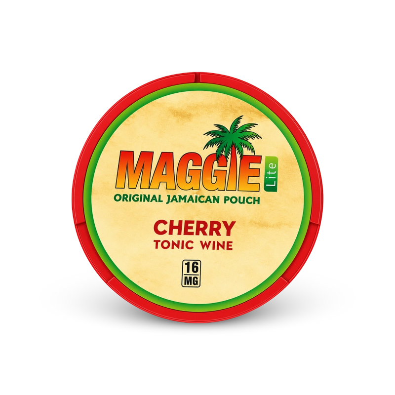 MAGGIE Lite Cherry Tonic Wine – κουτάκι με σακουλάκια νικοτίνης