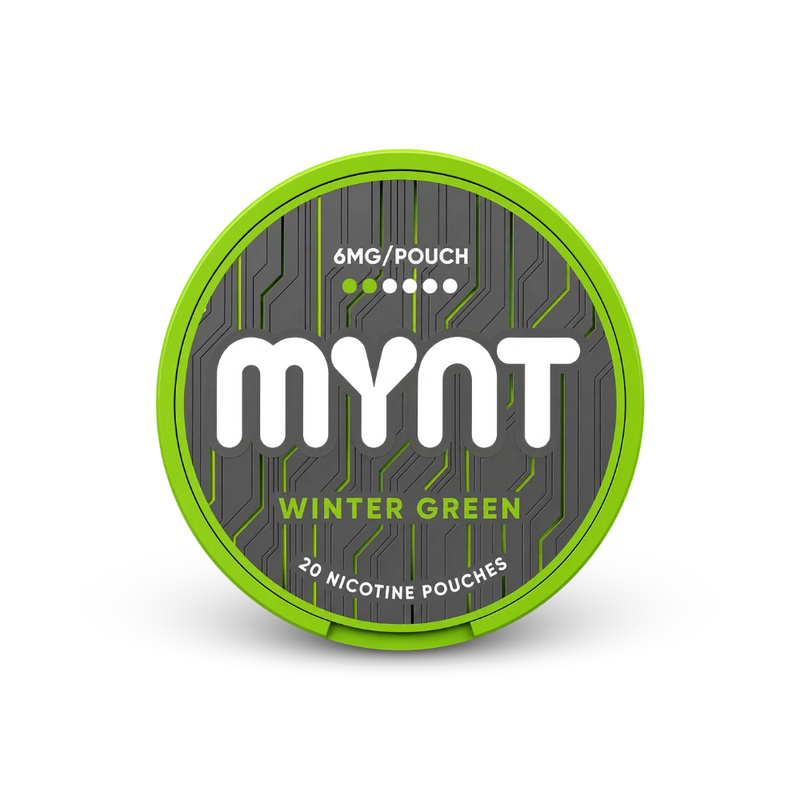 MYNT Winter Green Regular – κουτί σακουλακιών νικοτίνης
