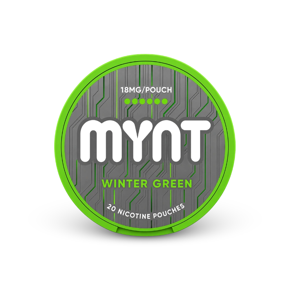 MYNT Winter Green Strong – κουτί με φακελάκια νικοτίνης