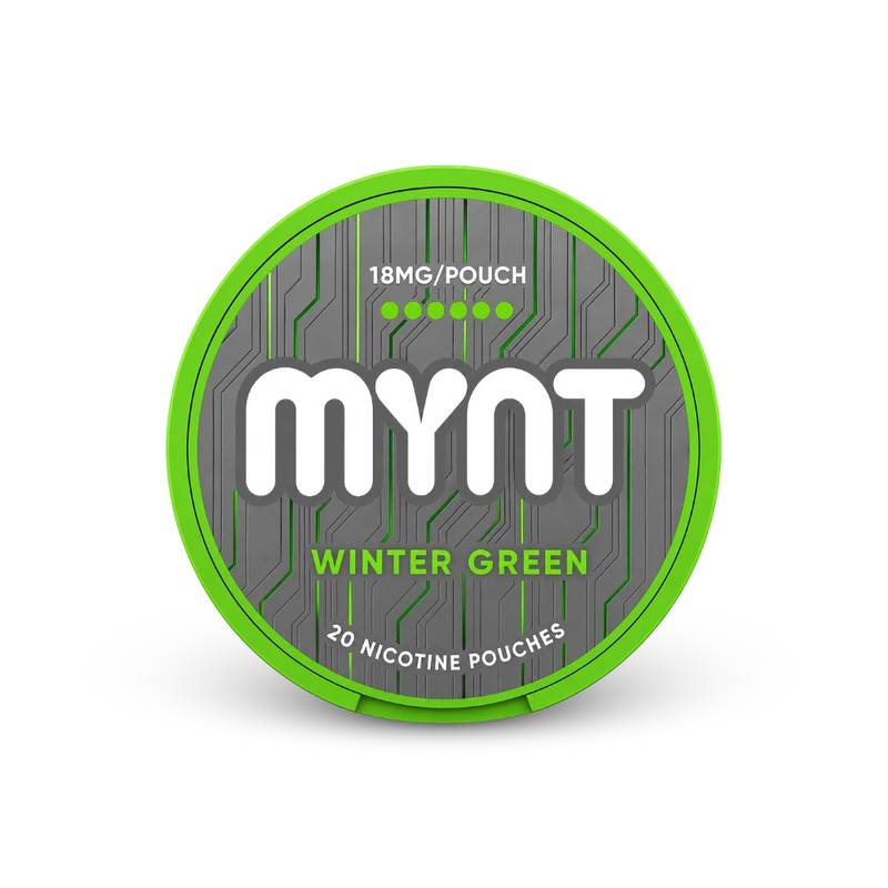 MYNT Winter Green Strong – κουτί με φακελάκια νικοτίνης