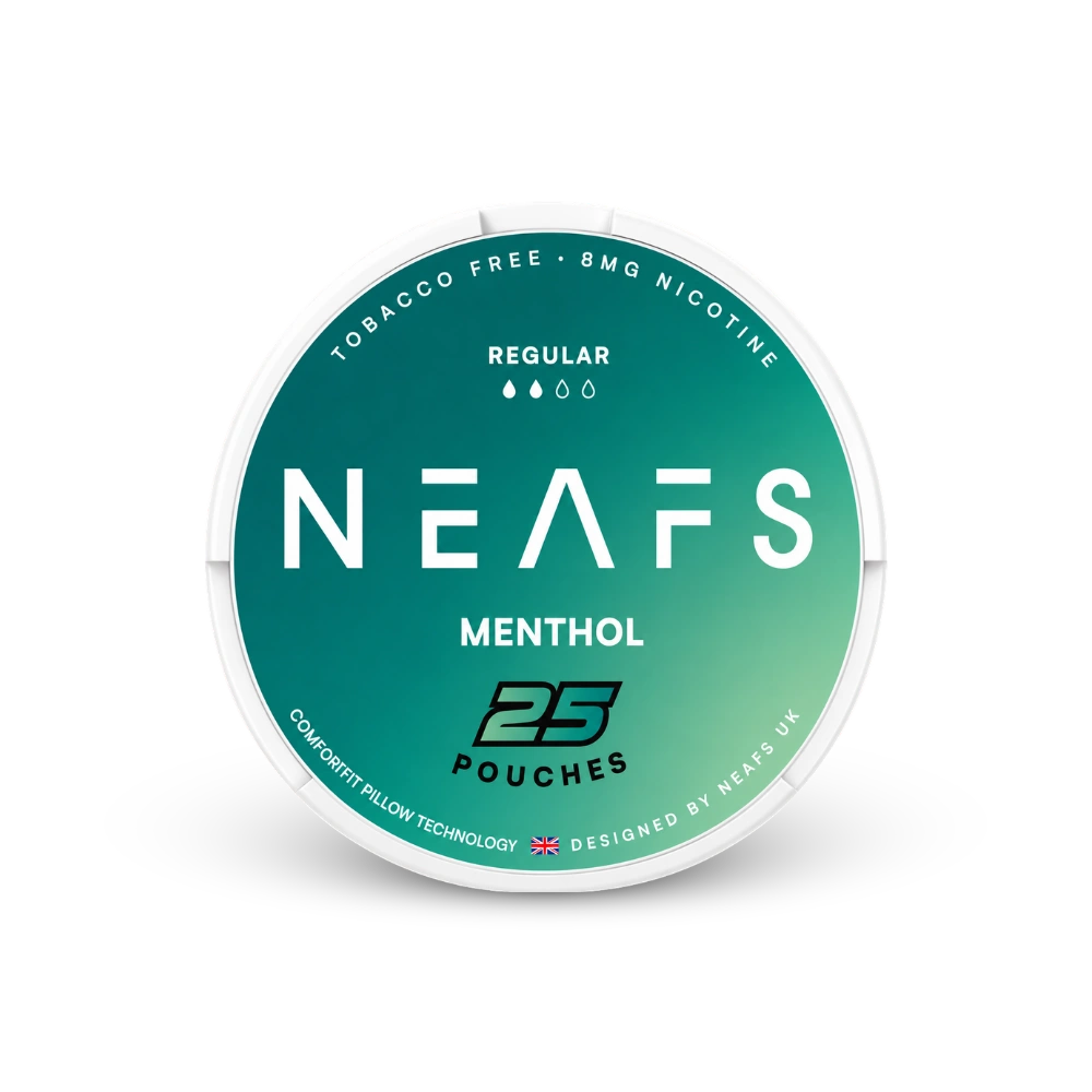 NEAFS Menthol Regular – κουτί σακουλιών νικοτίνης