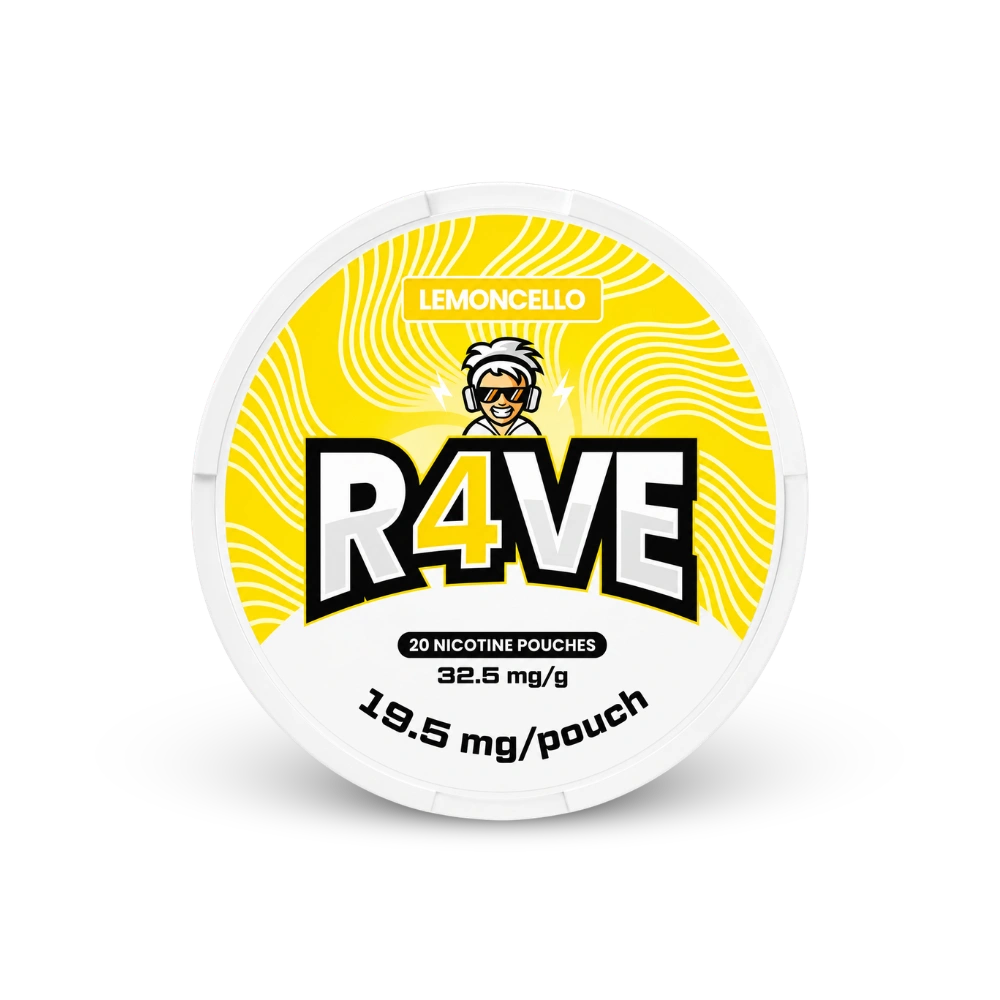 RAVE Lemoncello 32,5mg – κουτί σακουλακίων νικοτίνης