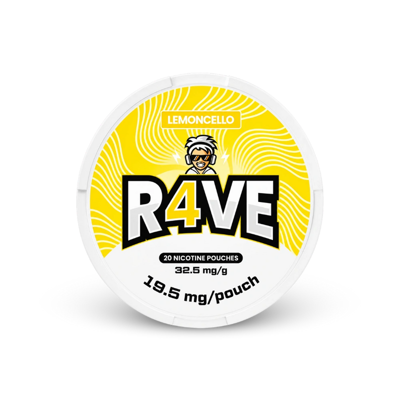 RAVE Lemoncello 32,5mg – κουτί σακουλακίων νικοτίνης