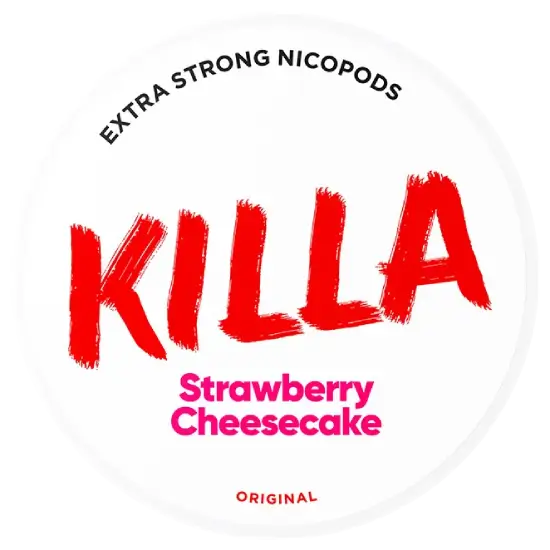 KILLA Strawberry Cheesecake – κουτί σακουλιδίων νικοτίνης