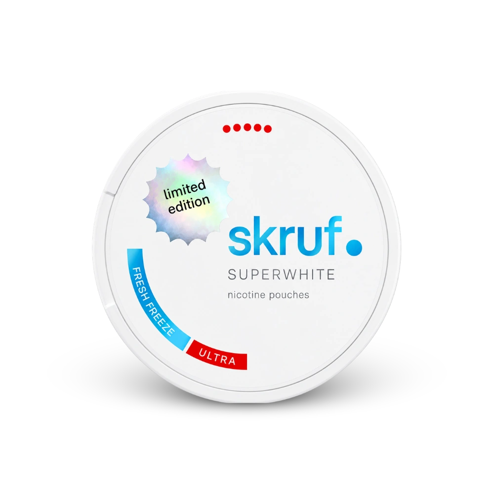 SKRUF Fresh Freeze Ultra limited – κουτί σακουλάκια νικοτίνης