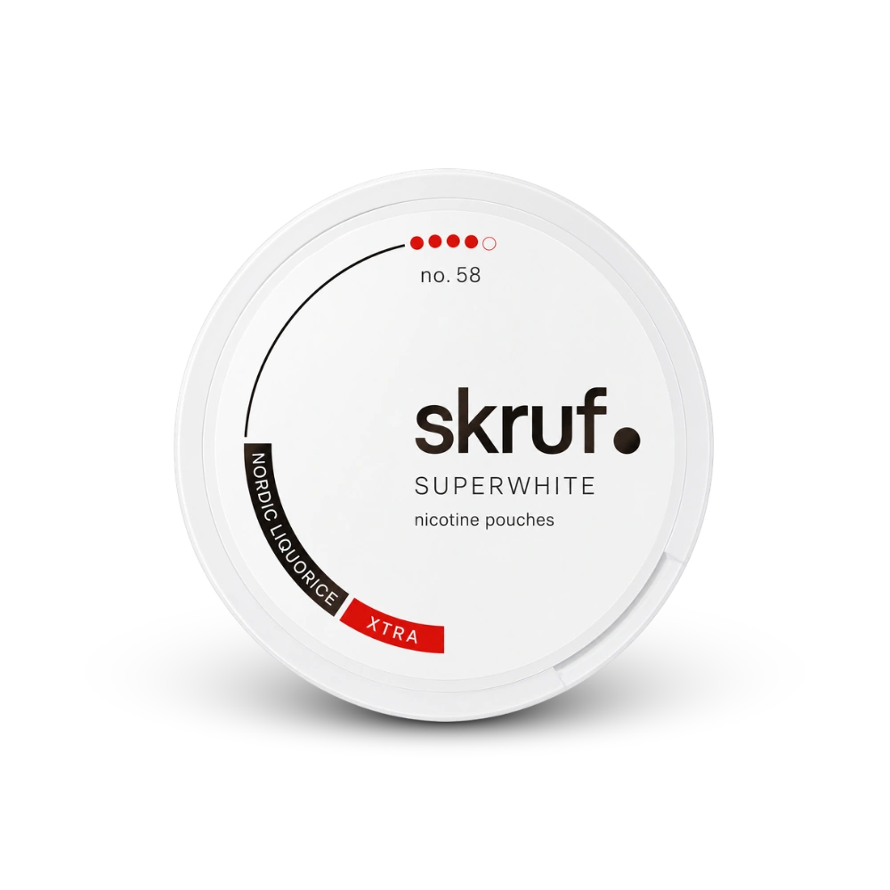 SKRUF Nordic Liqourice S4 – κουτί με σακουλάκια νικοτίνης