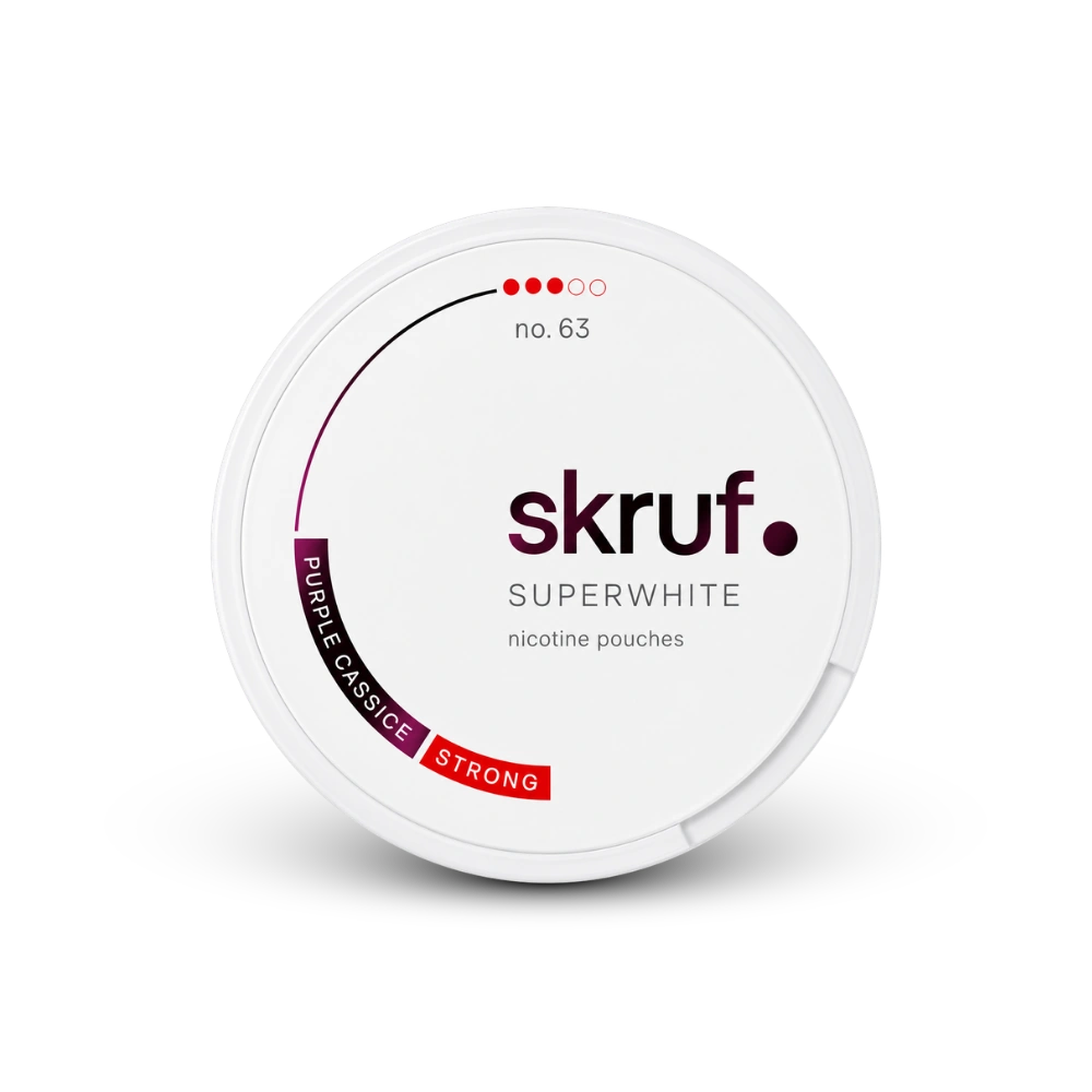 SKRUF Purple Classic S3 – κουτί με φακελάκια νικοτίνης