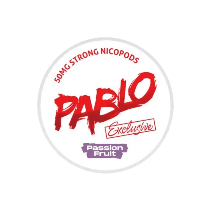 PABLO Exclusive Passion Fruit Strong – κουτί σακουλακιών νικοτίνης