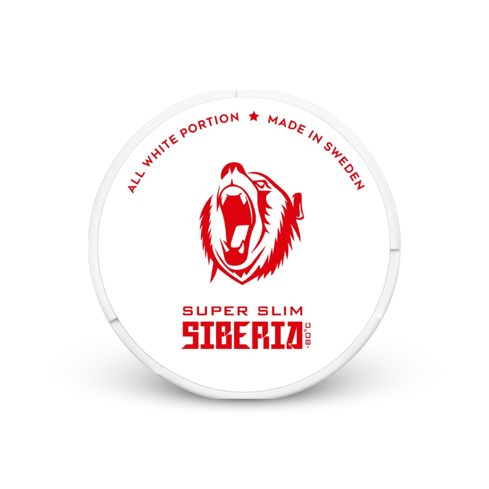 Siberia Super Slim – κουτί με σακουλάκια νικοτίνης