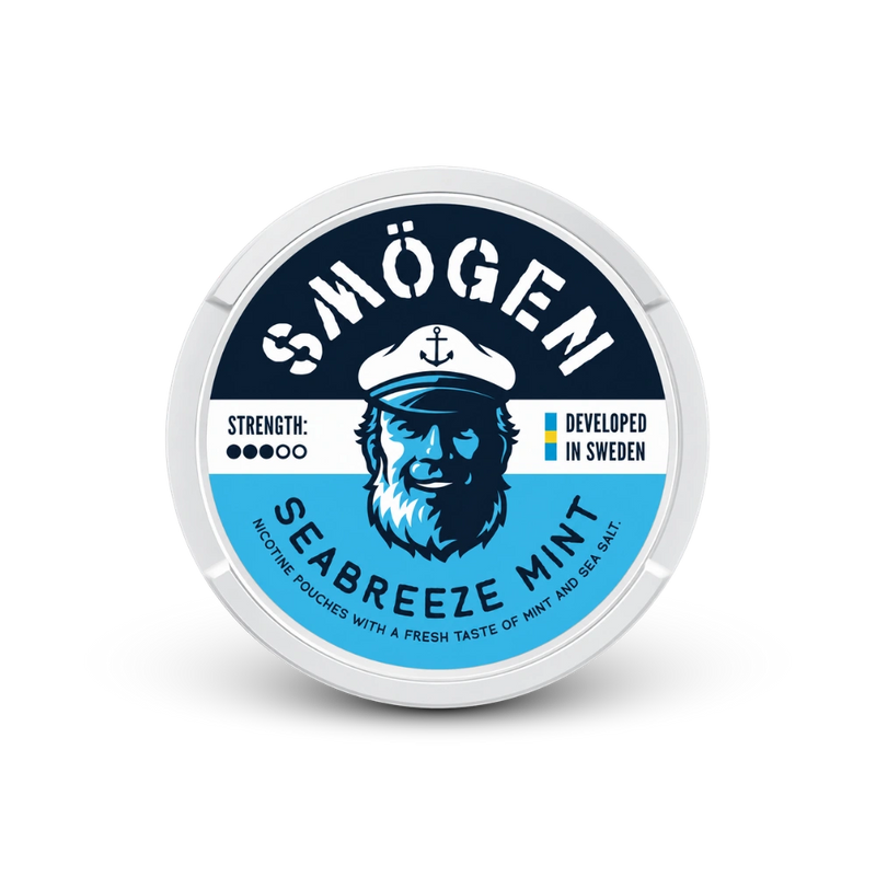 Smögen Seabreeze Mint – κουτί με σακουλάκια νικοτίνης