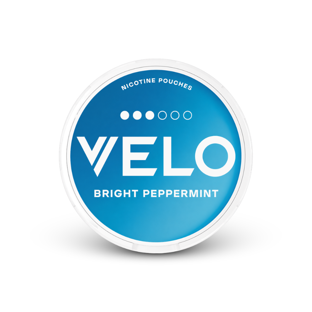 VELO Bright Peppermint – κουτί με σακουλάκια νικοτίνης