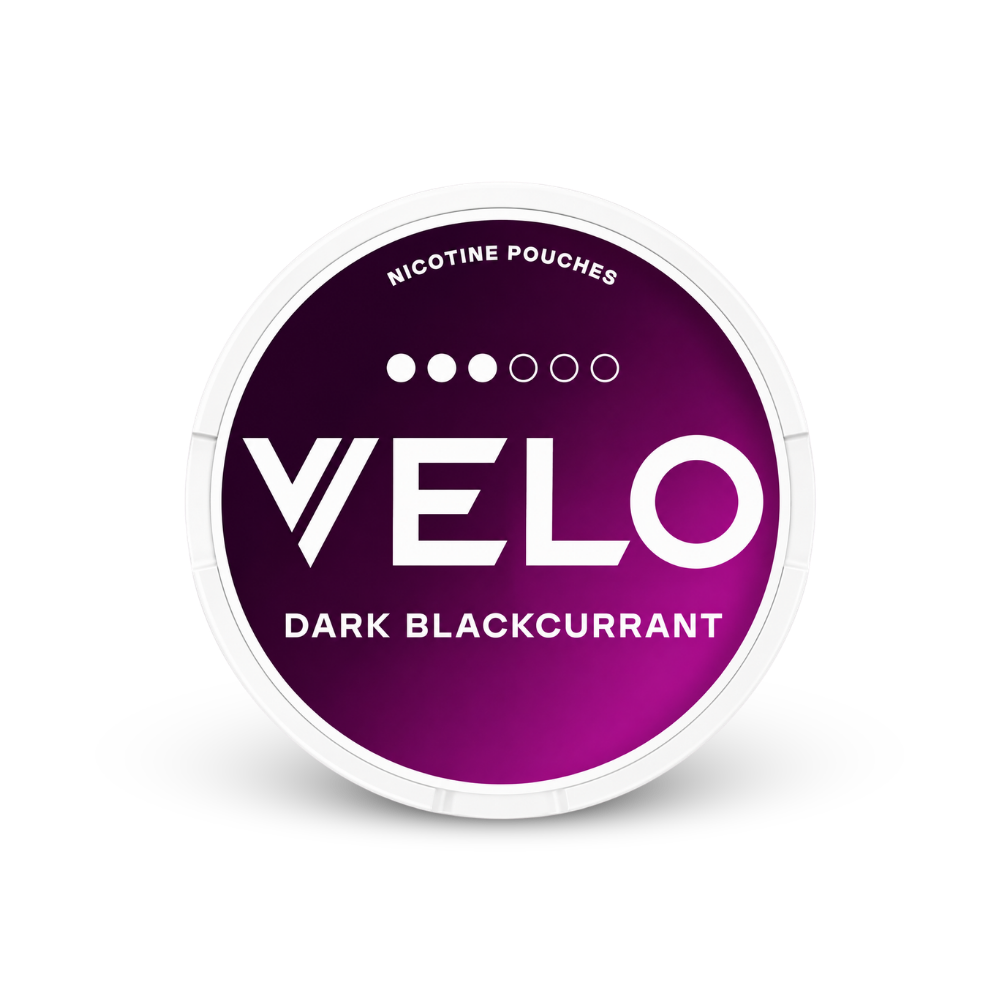 VELO Dark Blackcurrant – κουτί με σακουλάκια νικοτίνης